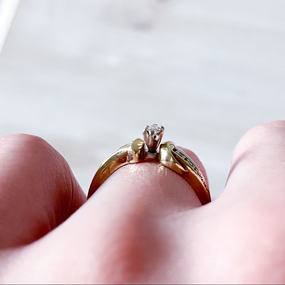 Authentic Diamond Ring - image 6